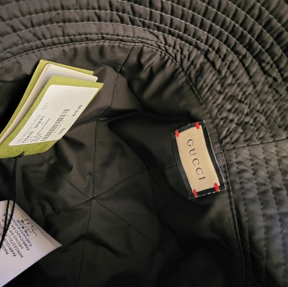 Authentic Gucci Nylon GG Motif Bucket Hat - Picture 6 of 8